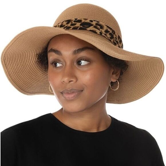 New INC INTERNATIONAL CONCEPTS Removable Tie Packable Floppy Hat summer hat - Picture 1 of 6